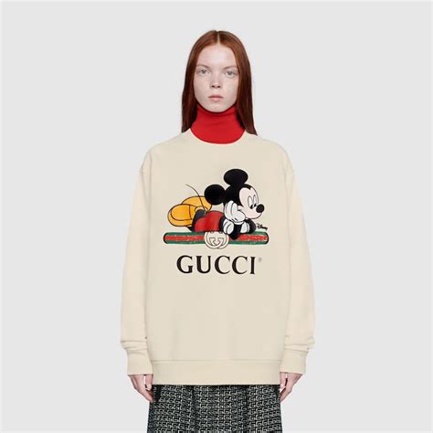 disney x gucci oversize sweatshirt|disney gucci sneakers.